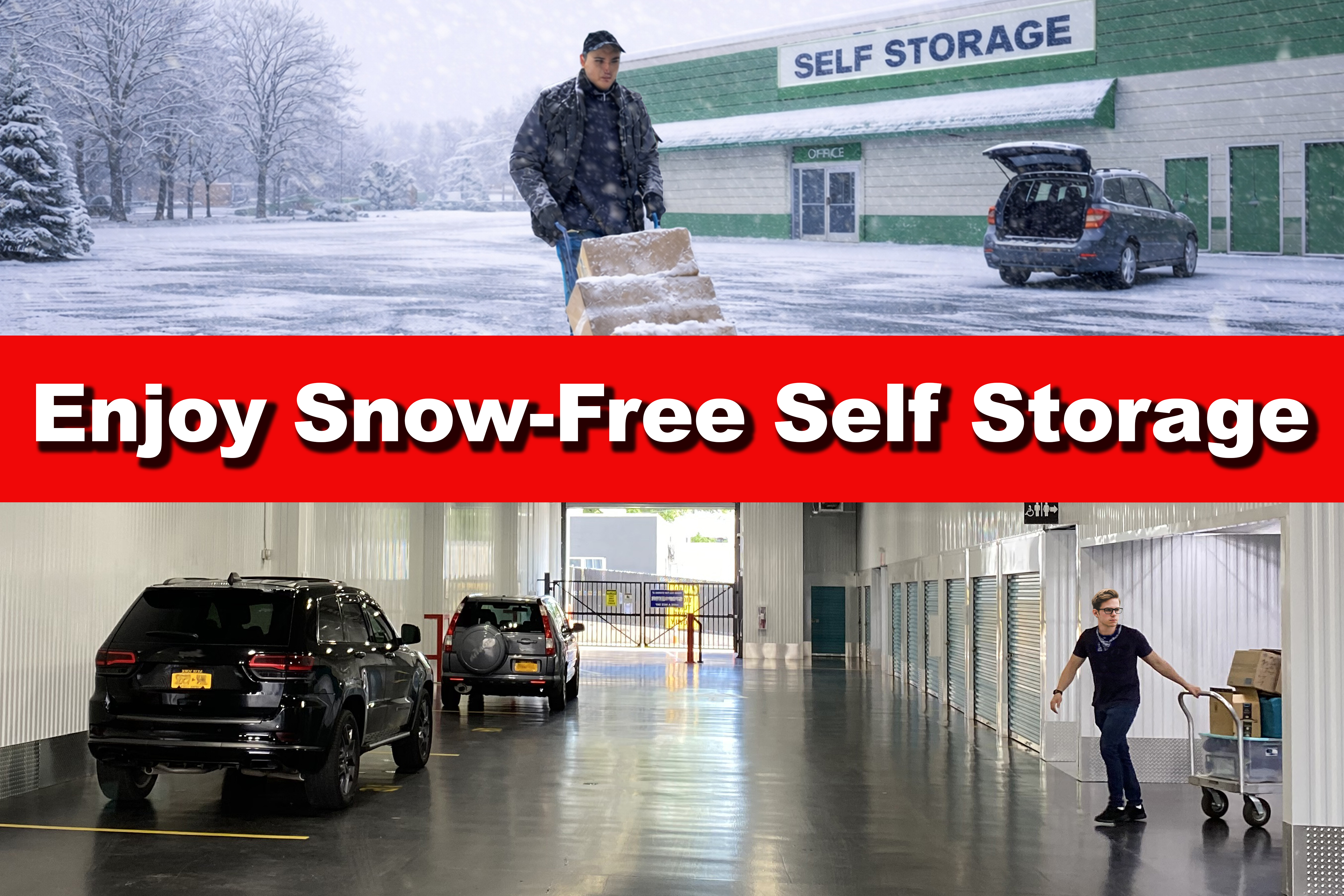 Don't allow Your Friends & Family to Freeze using Self Storage!
